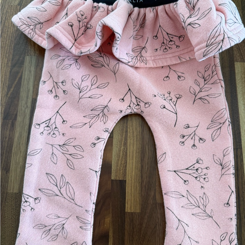 Tiny Tribe Australia Floral Sweat Pants